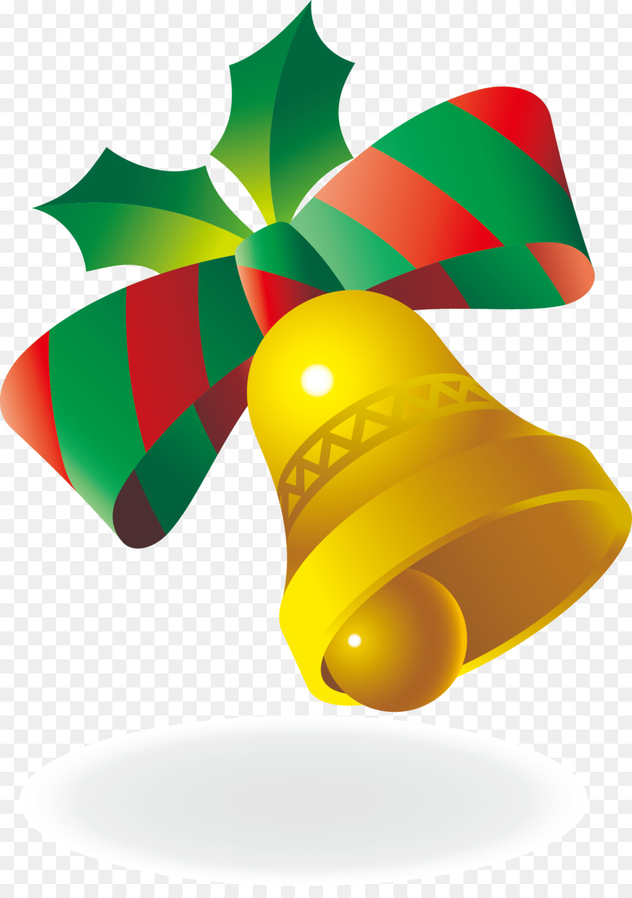 Trang trí giáng sinh trang trí Giáng sinh Năm Mới - Véc tơ Giáng sinh màu vàng bell png