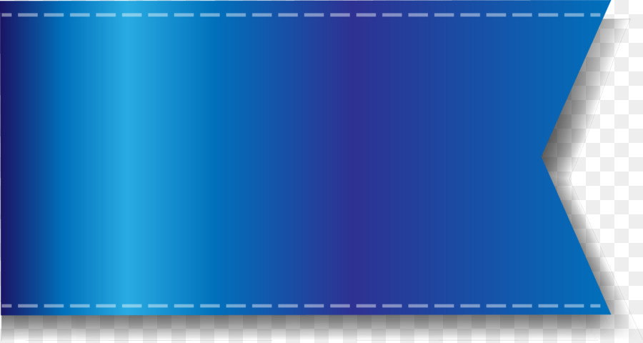 Angolo Di Carta Da Parati - Fresco di piccole dimensioni nastro azzurro