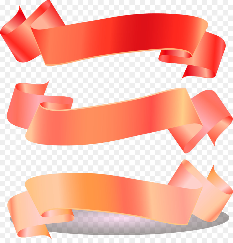 Red Ribbon Computer Datei - Red ribbon Vector
