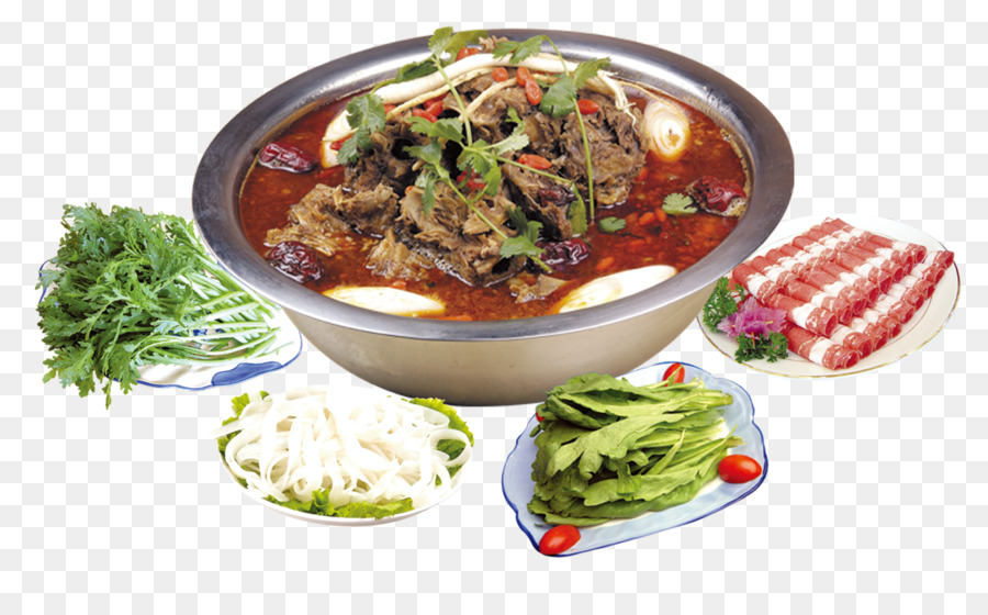 Chinesische Küche, Hot pot Indische Küche-Vegetarische Küche-Suppe - Yang Jie Kind Topf