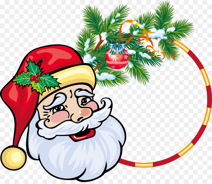 Weihnachten ornament Clip art - Santa Claus Dekoration box