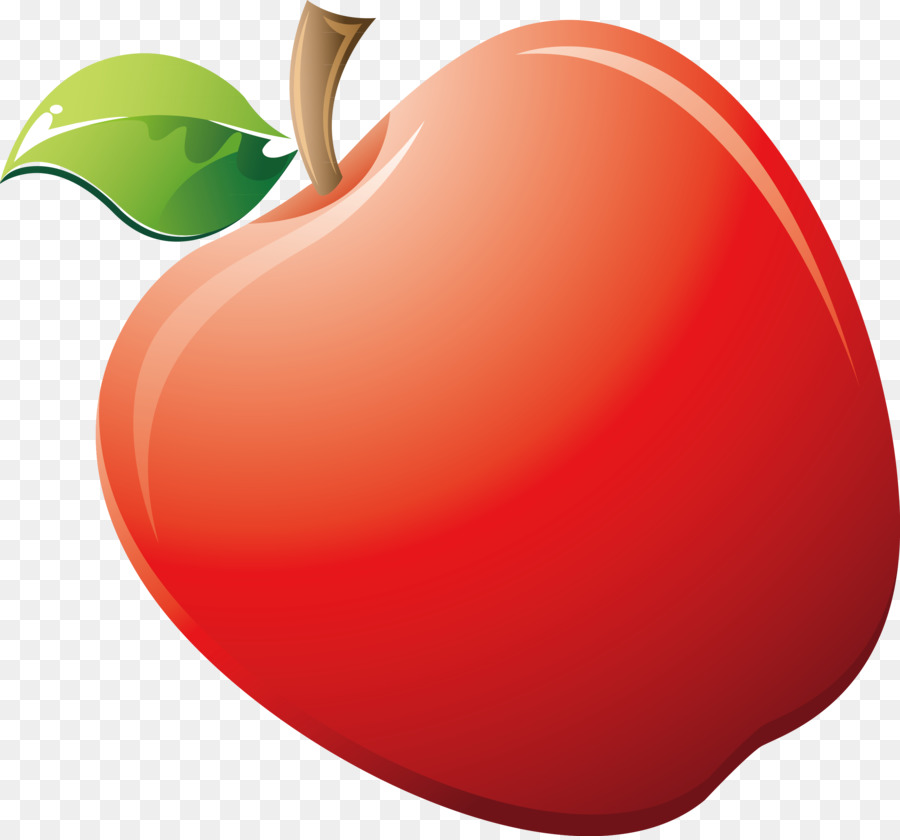 Apple auglis - Roter Apfel Deko design