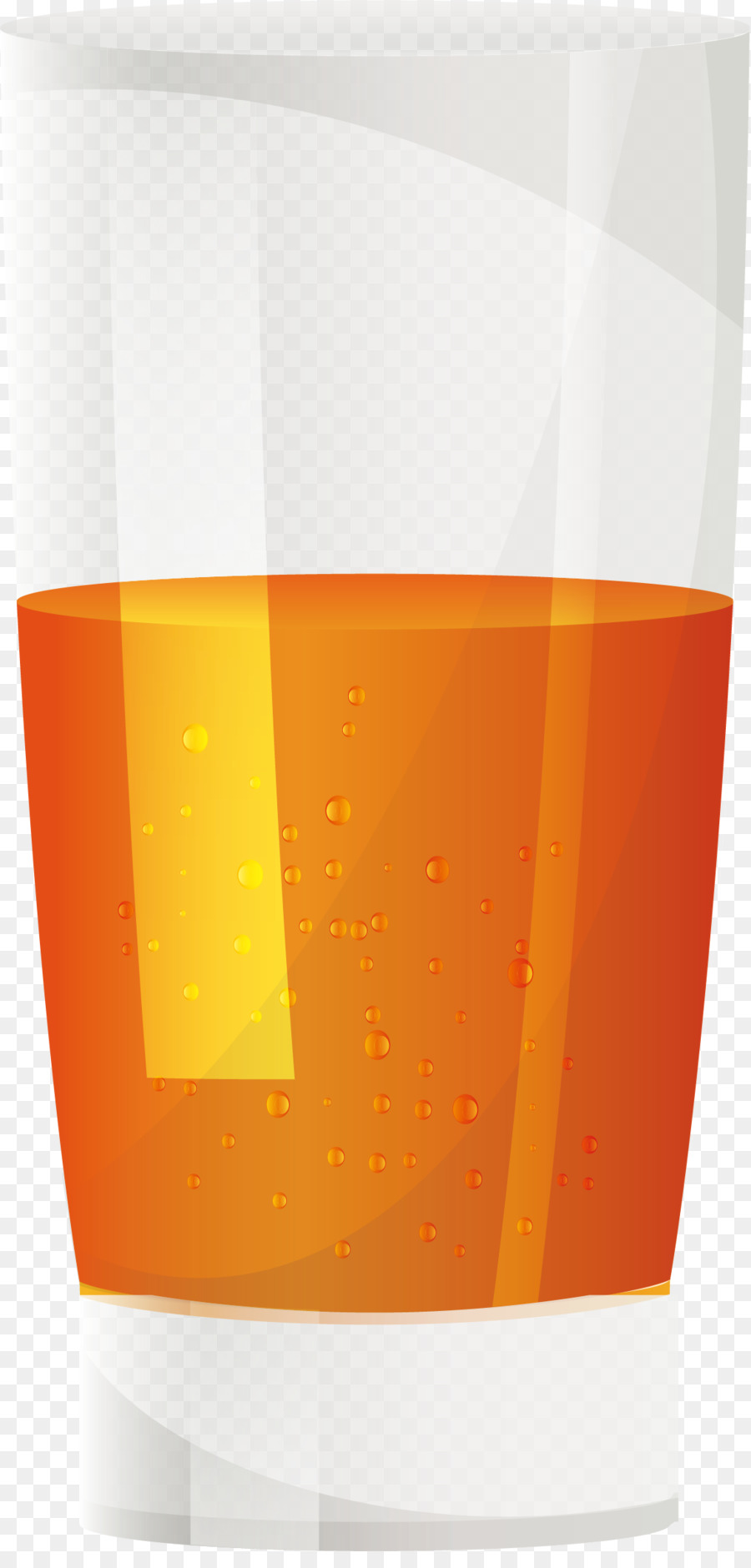 Orangensaft Soft drink Fresca - Eine halbe Tasse Orangensaft