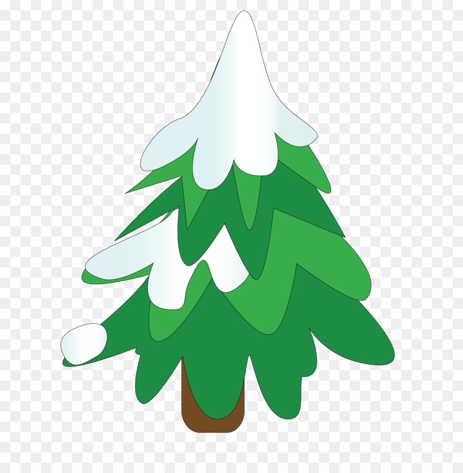 Abete, Albero, Inverno - Un albero coperto di neve