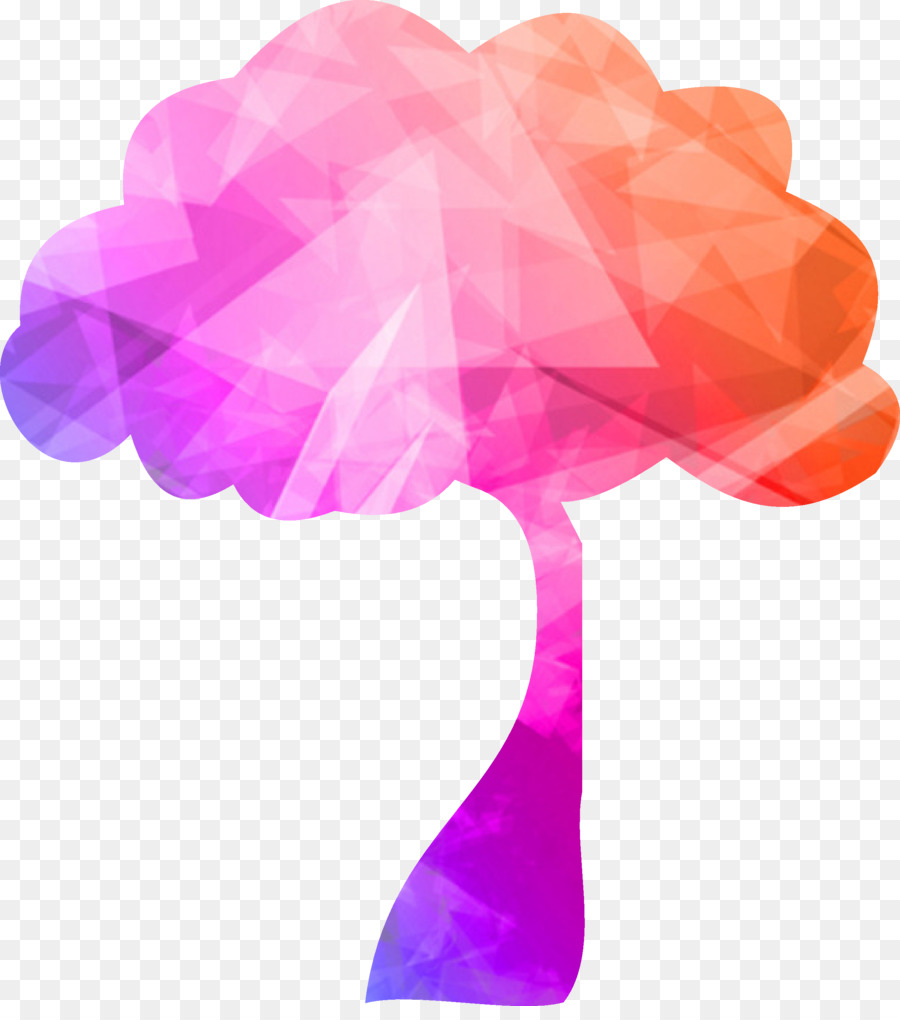 Poster Baum-Geometrie - Baum,Bunt Baum