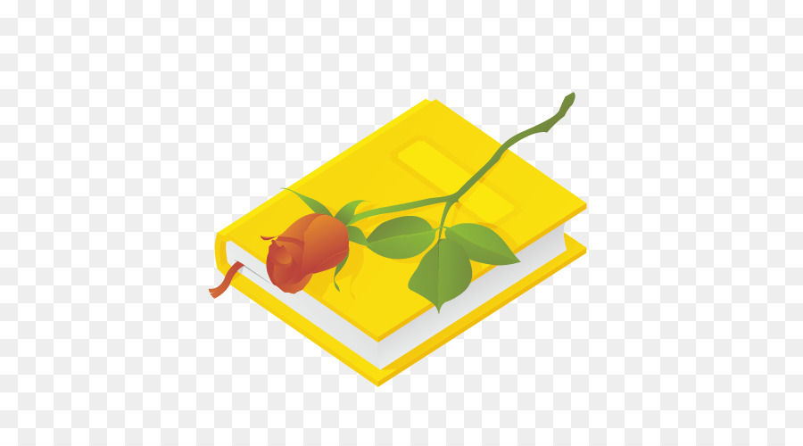 Tơ hồng cuốn Sách Hoa Clip nghệ thuật - véc tơ sách