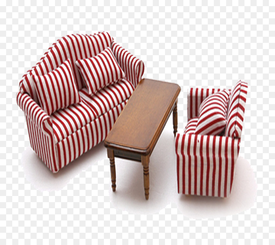 Divano Di Seat Della Sedia Di - Rosso e bianco a strisce divano