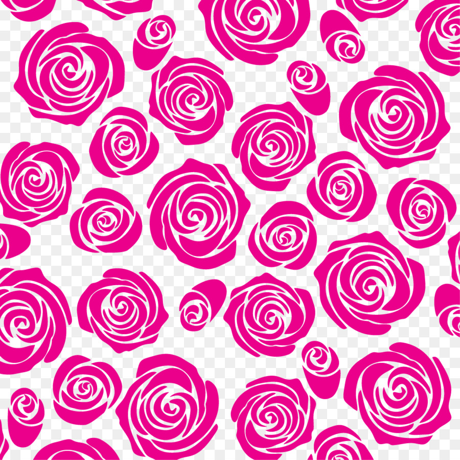 Strand rose Garden Rosen - Rose shading-Vektor