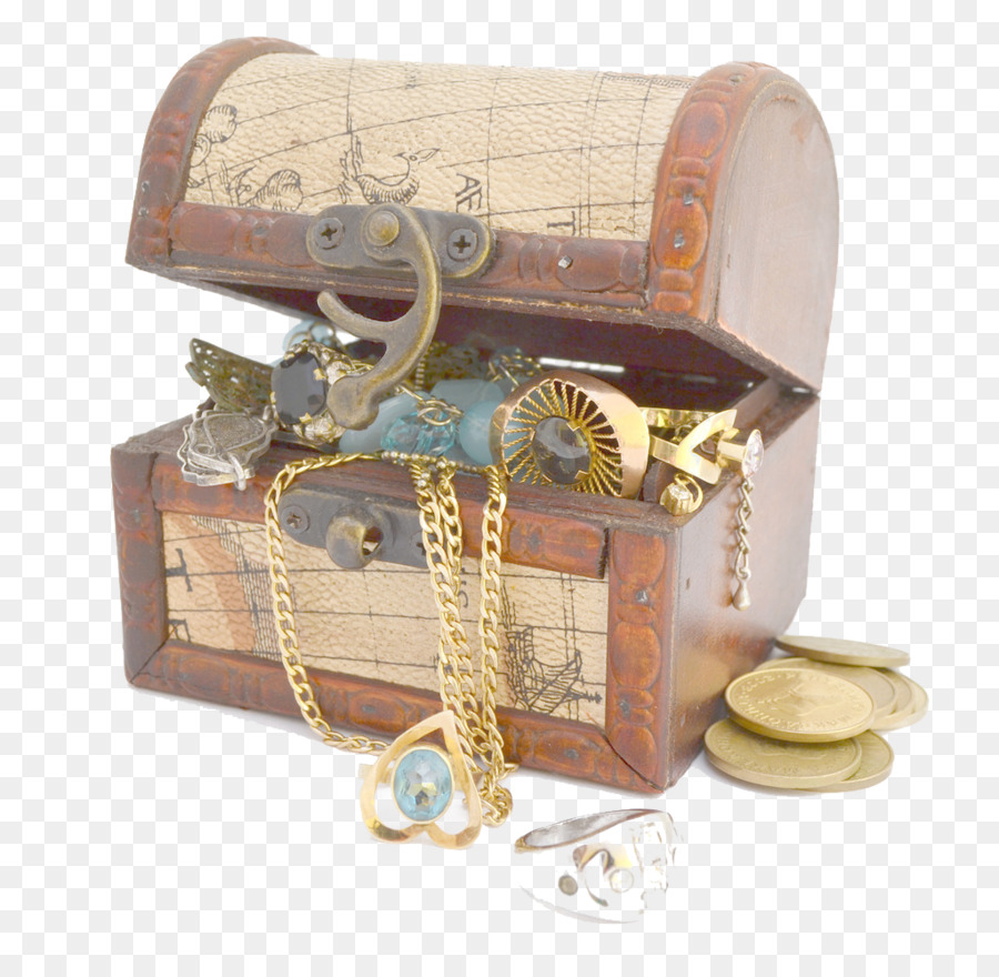 Ohrring-Stock-Fotografie-Schmuck-Royalty-free Schatz - Box gefüllt mit gold und Silber