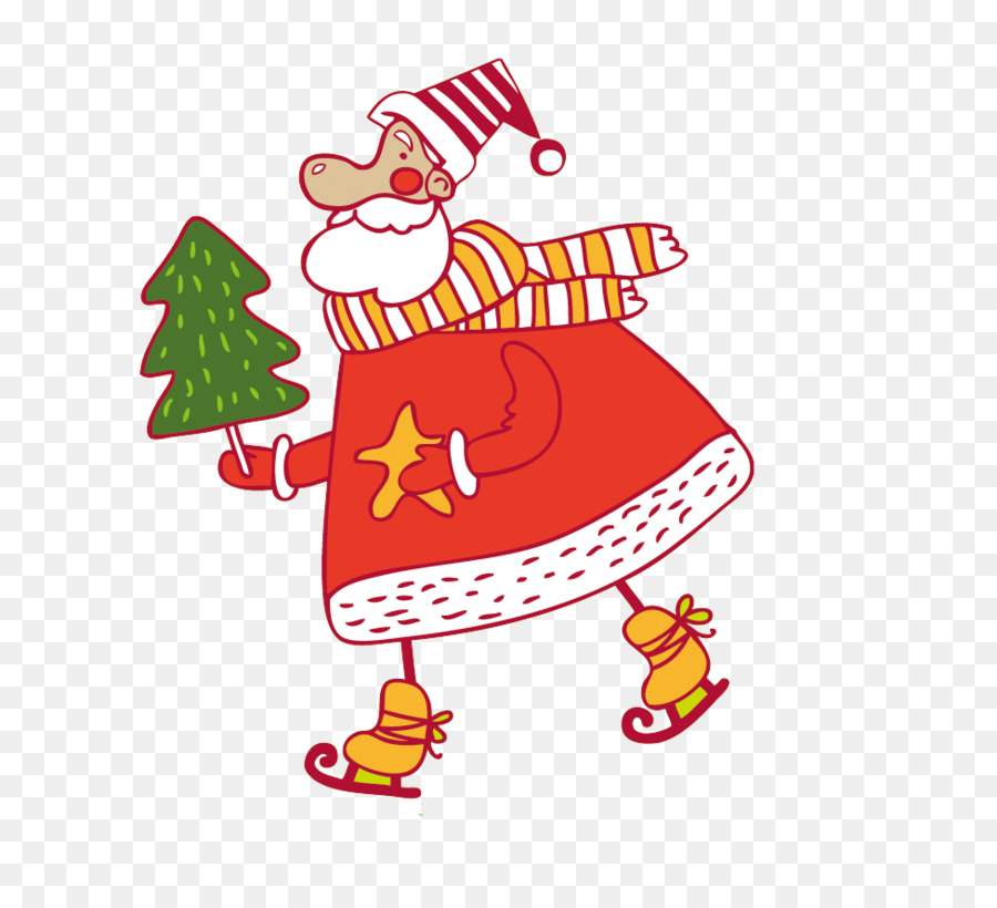Nối sản xuất pizza Santa Claus cây Giáng sinh Clip nghệ thuật - miễn phí khóa phim hoạt hình santa claus