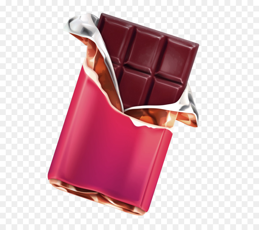Chocolate bar-Schokolade-Kuchen-Illustration - Red Einfach Schokolade Dekorative Muster