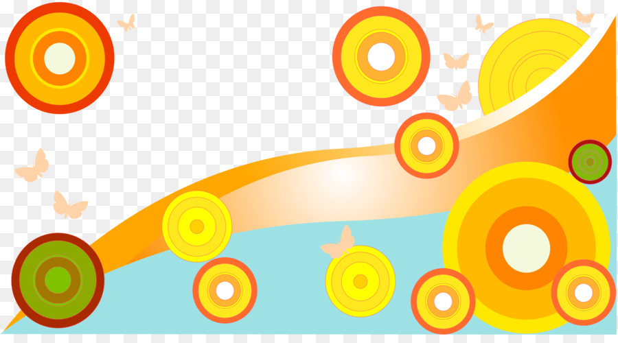 Vòng tròn Màu Clip nghệ thuật - Thủy triều vòng tròn