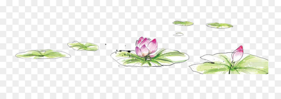 Schneiden Sie die Blumen Blütenblatt Blatt Schmuck - lotus Blatt