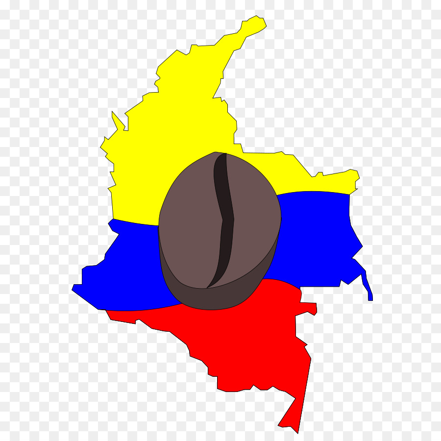 Flagge von Kolumbien Karte - Mathematik in Berlin durchstreift