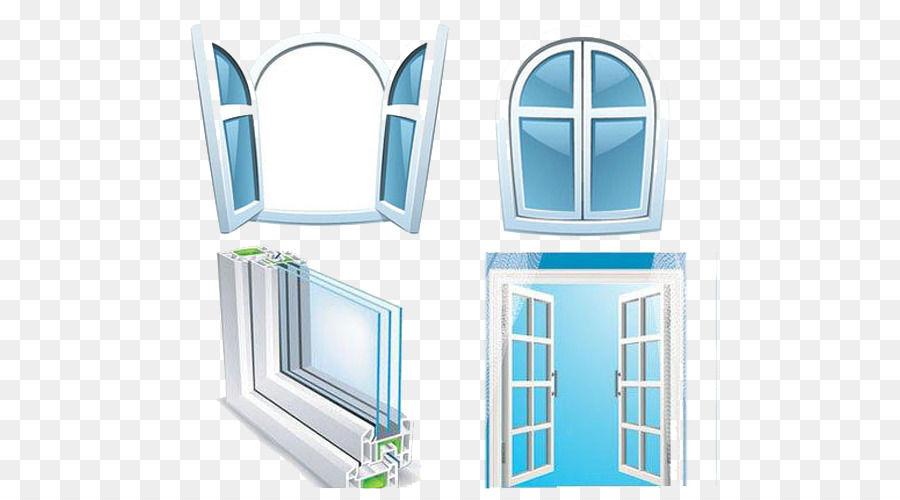 Cửa Sổ Tải - Vẽ tay kính cửa sổ véc tơ liệu