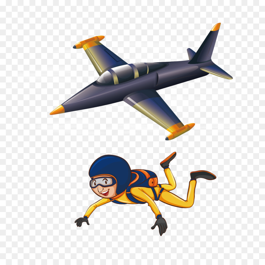 Aereo Jet da combattimento aereo Clip art - Volare in aria