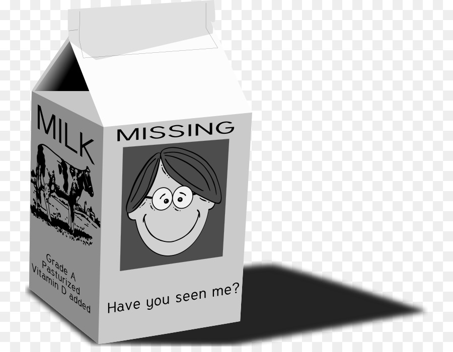 Foto auf einem Milch-Karton Fehlende person, die Clip-art - microsoft cliparts Milch