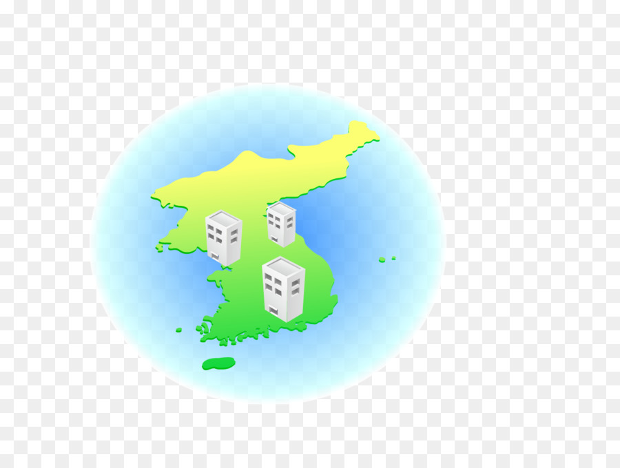 Globo Terrestre Cielo Di Sfondo Per Il Desktop Del Carattere - Mappa di colore verde modello