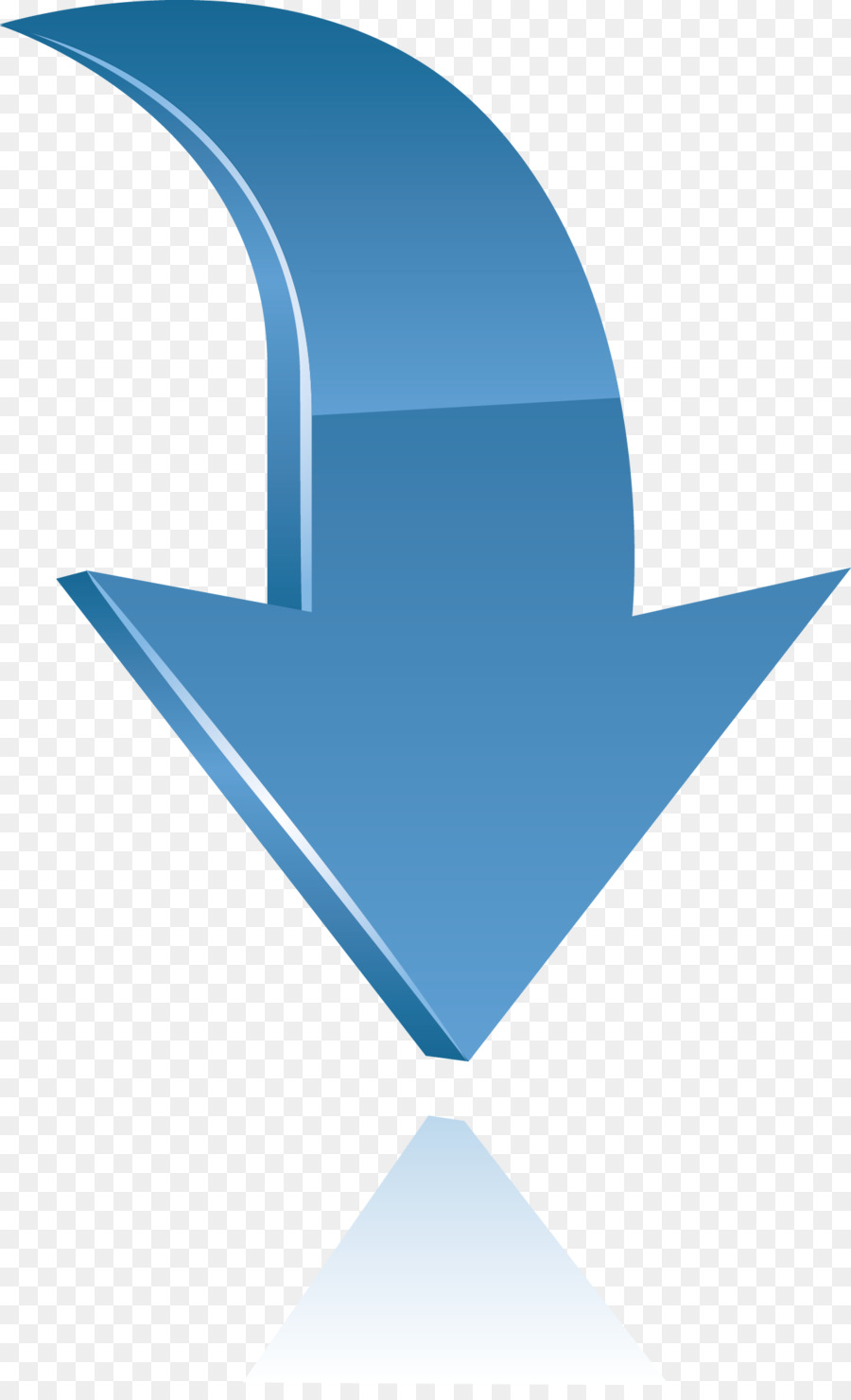 Design grafico di riepilogo a discesa - A tendina blu design