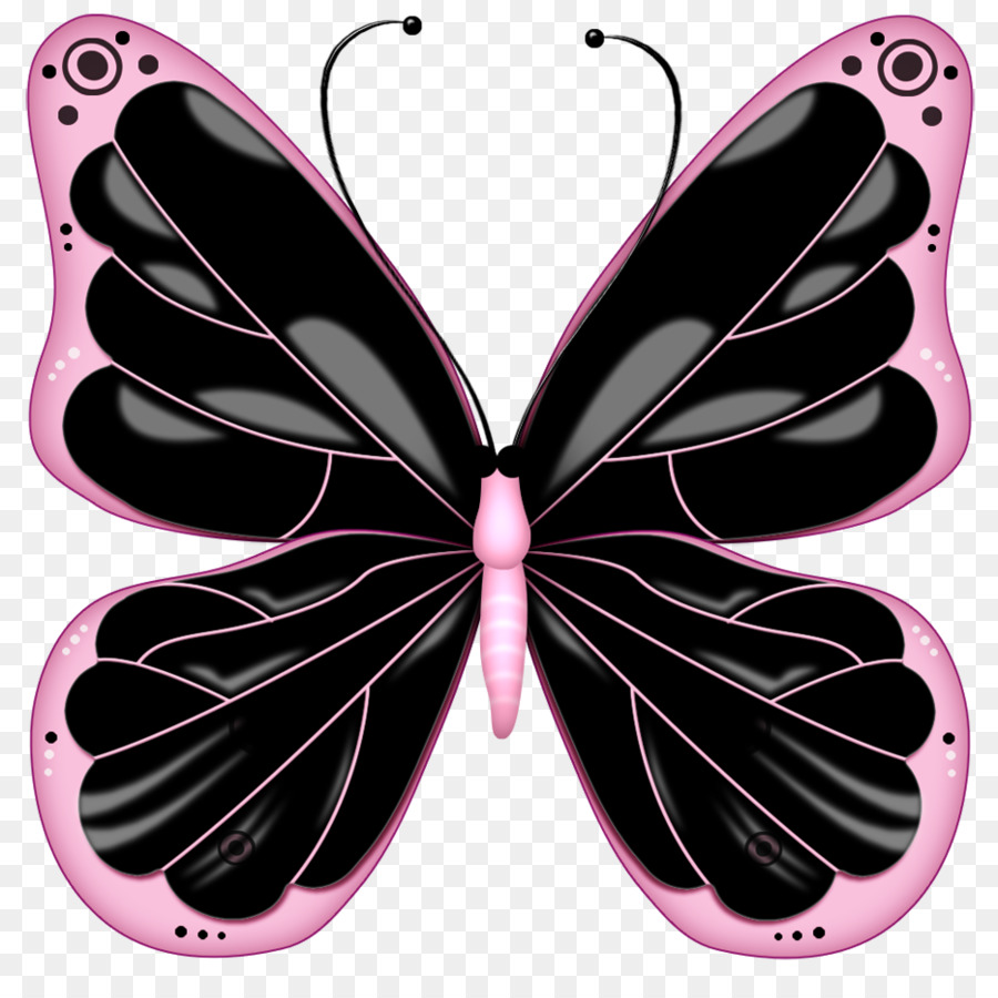 Schmetterling Zeichnung Clip art - rosa schönen cliparts