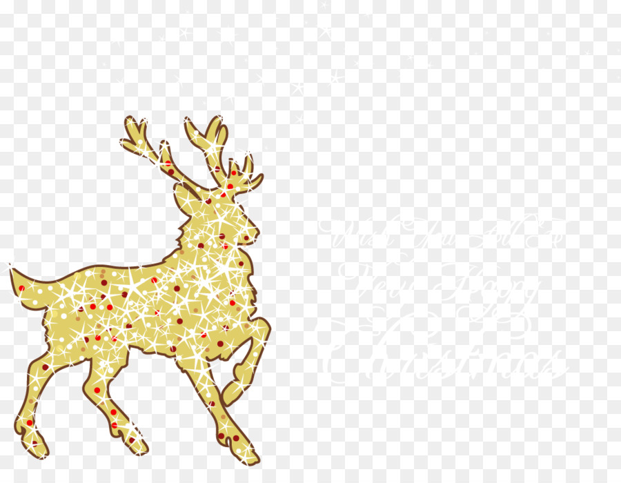 Christmas Lights Cartoon png download - 1037*785 - Free Transparent  Reindeer png Download. - CleanPNG / KissPNG