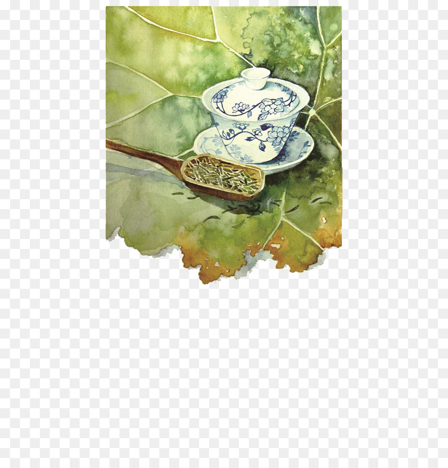 Bức tranh màu nước Trung quốc tranh nghệ thuật Trung quốc Vẽ - Vẽ tay trà
