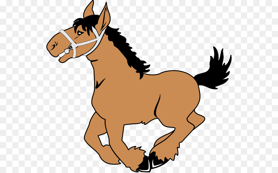 Arabian Horse Pony Cartoon Clip Art - Cartoon Pferd Clipart