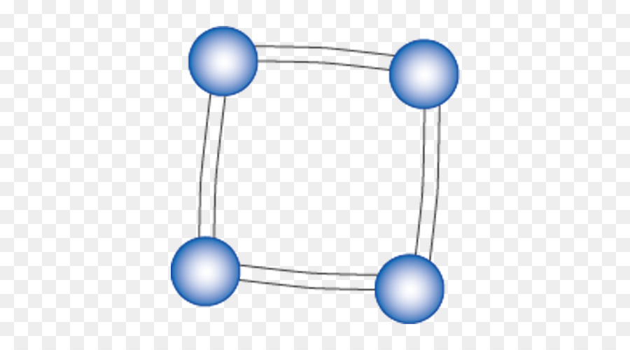 Molecola di Ball-and-stick modello - Quattro Molecole di 1 club modello