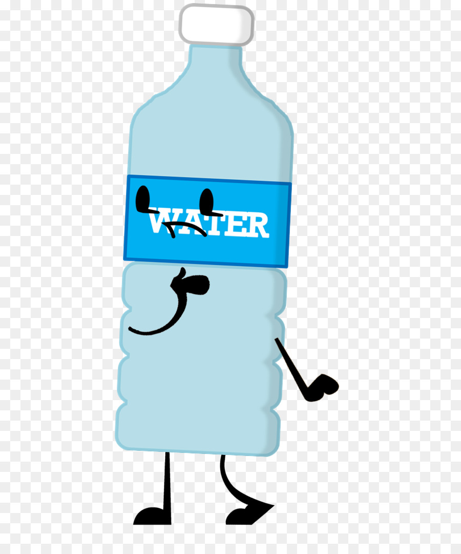 Wasser-Flaschen-clipart - Handbemalte Flasche Mineralwasser