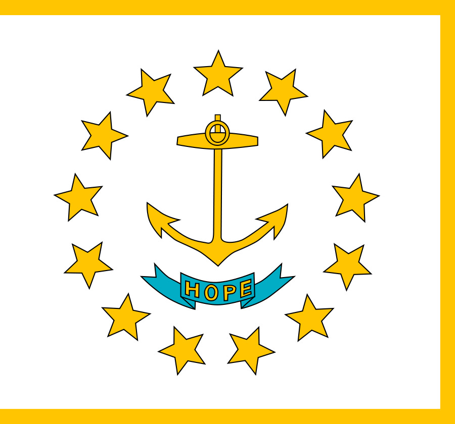 Providence Flagge von Rhode Island State flag Flagge der Vereinigten Staaten - frog prince clipart