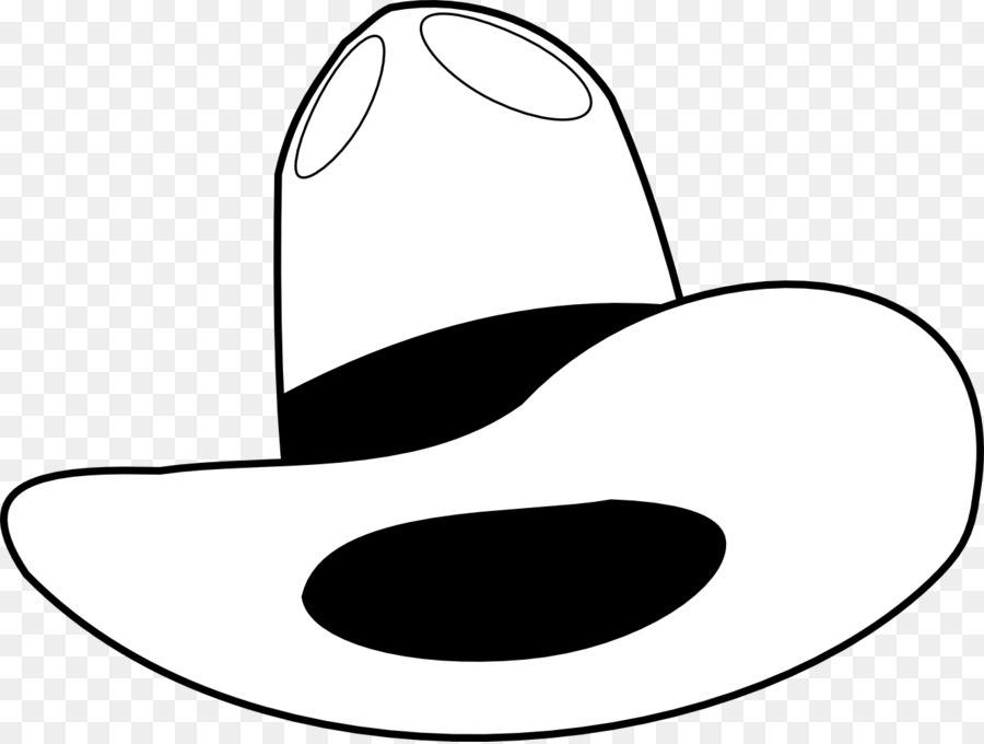 Cowboy Hut clipart - Zeichnung von einem cowboy Hut