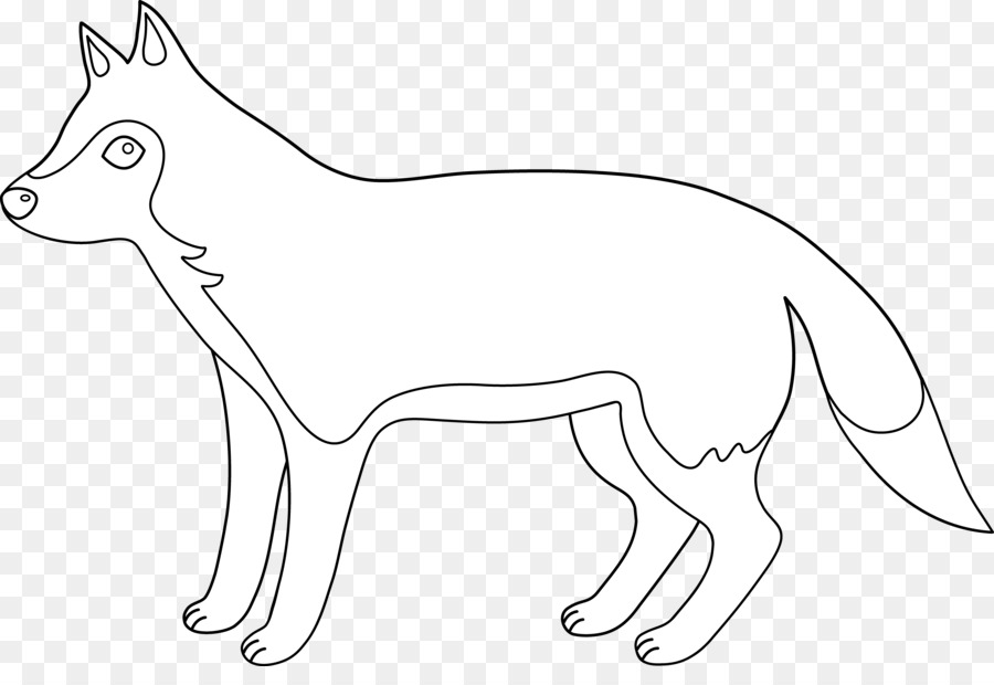 Hund arktischen wolf-Whisker-Zeichnung Clip art - frei wolf clipart