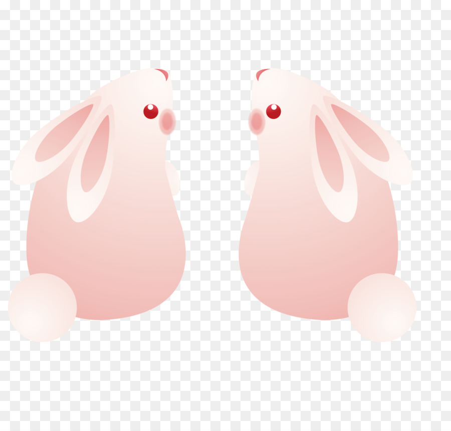 Mũi Động Vật - Phẳng thỏ nhỏ dễ thương