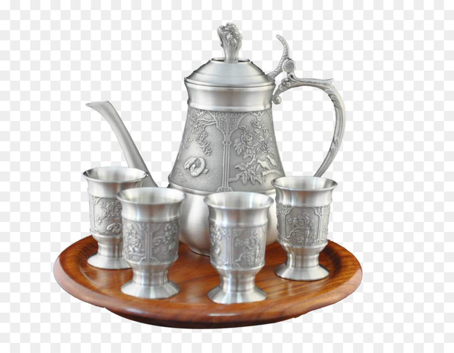 Bình Trà Ấm Trà - trà bạc set