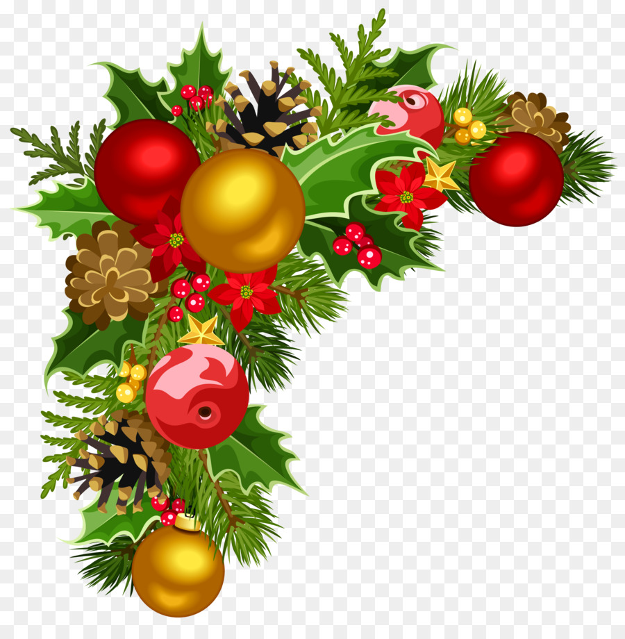 Weihnachten Dekoration Weihnachten ornament Christmas tree Clip art - Ecke Weihnachten cliparts