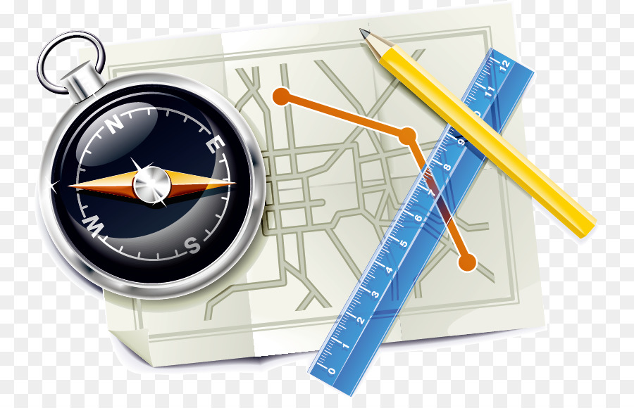GPS Navigations Gerät Symbol - Karte Standort Symbol