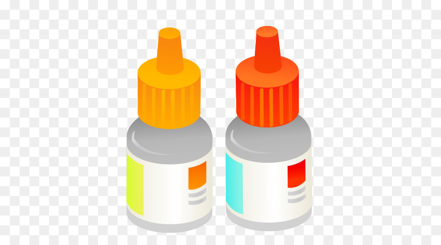 Augentropfen & Schmierstoffe-Symbol - Flasche material