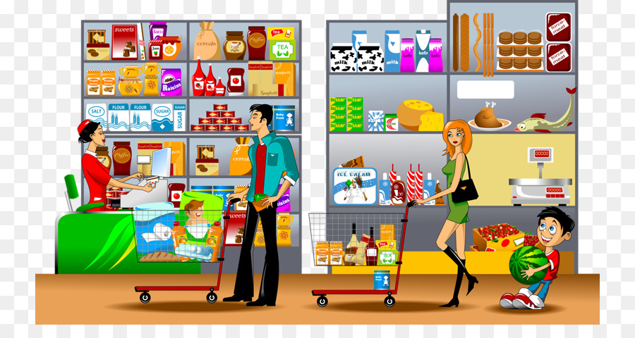 Supermarket Cartoon png download - 800*461 - Free Transparent Supermarket  png Download. - CleanPNG / KissPNG