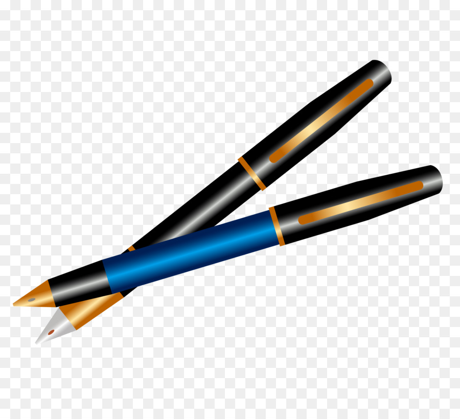 Penna a sfera con Pennino penna stilografica - cartone animato di penna