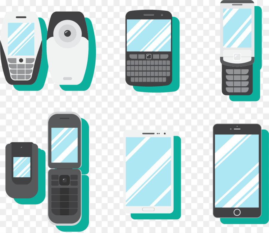 Caratteristica del telefono Cellulare dispositivo Mobile Smartphone - vettore cellulare
