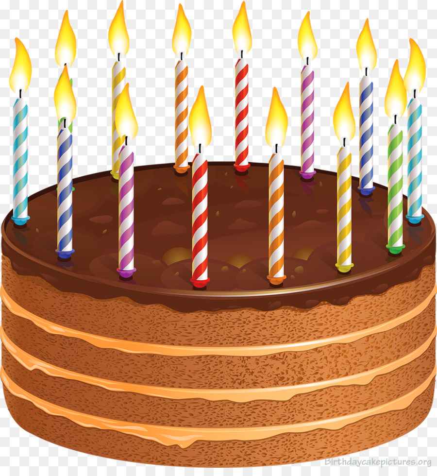 Torta di compleanno con Glassa Clip art - torta al cioccolato clipart