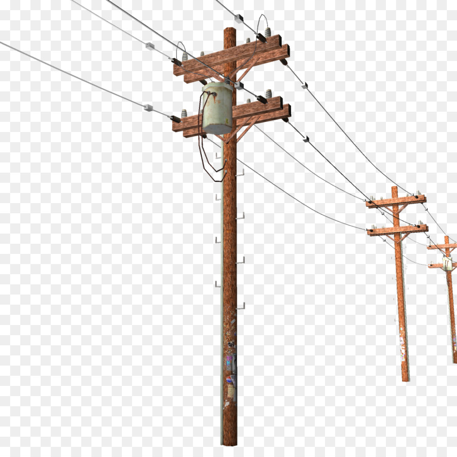 Utility pole-Freileitung Strom-Elektro-utility Clip art - Telefonmasten cliparts