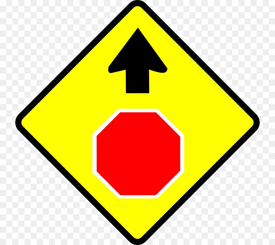 Stop Manuale Uniforme del Traffico Dispositivi di Controllo del Traffico, segno, Avvertimento, segno - Una Foto Di Un Segnale Di Stop