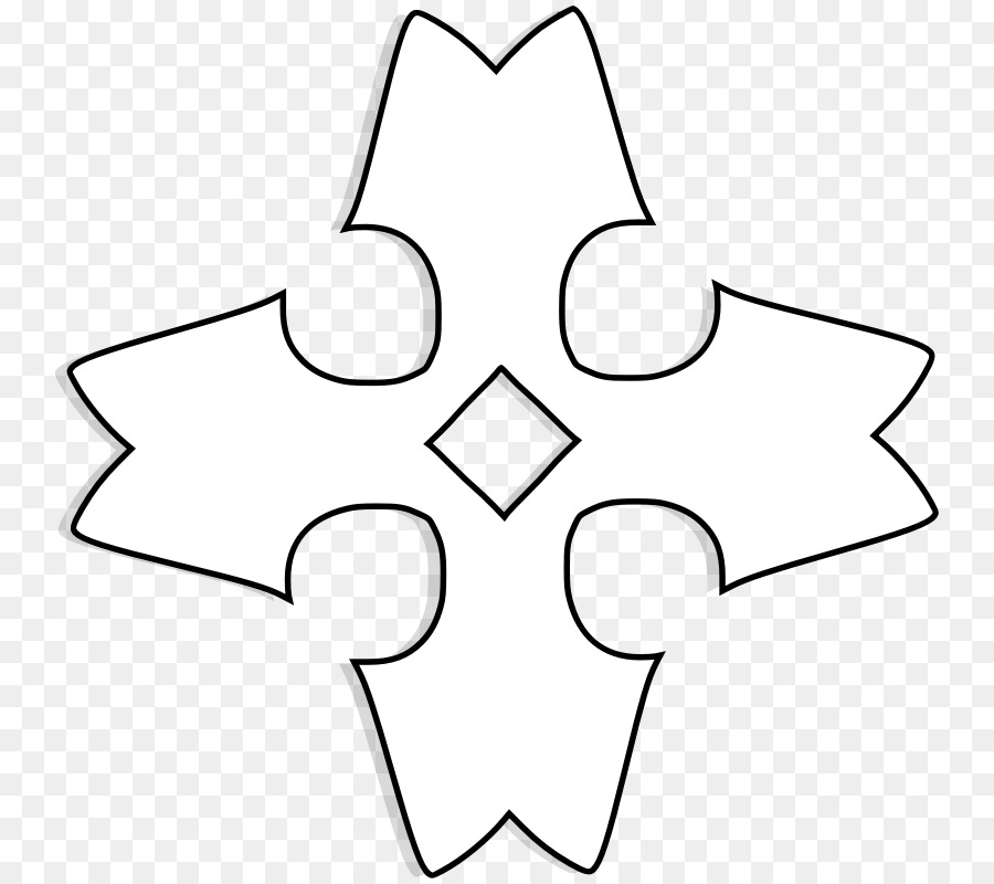 Das christliche Kreuz Kreuze in der heraldik clipart - Menschen skizzieren