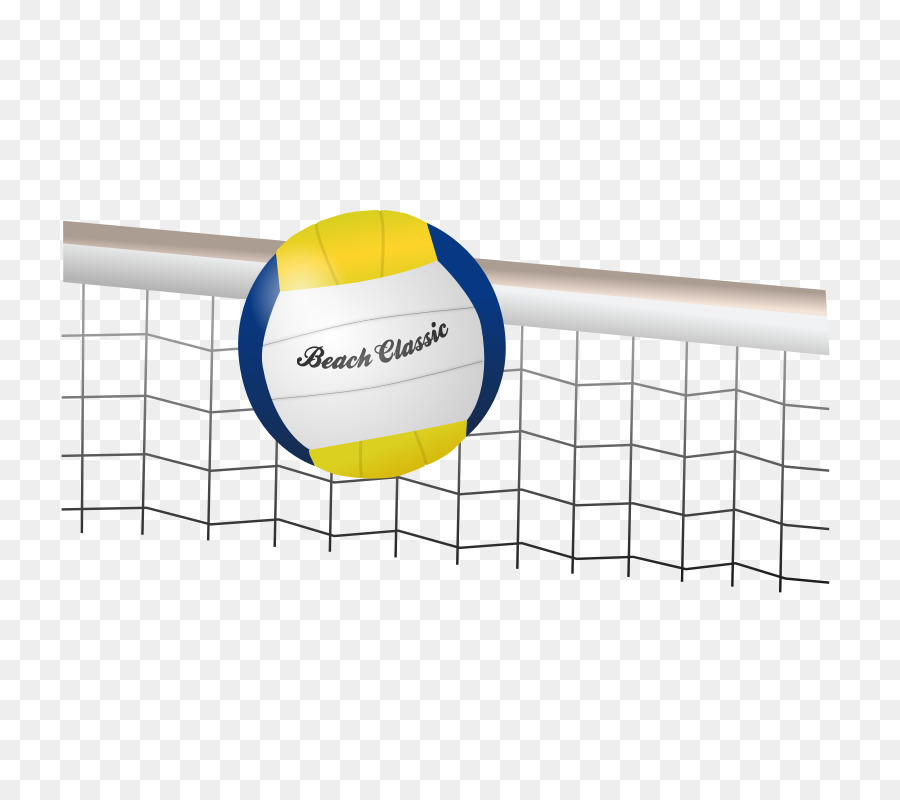 Beach volley Pallavolo netto Clip art - Volleyball Clipart