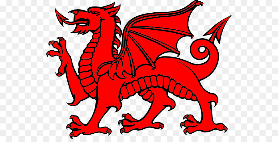 Cờ của xứ Wales Rồng - Hình Ảnh Con Rồng