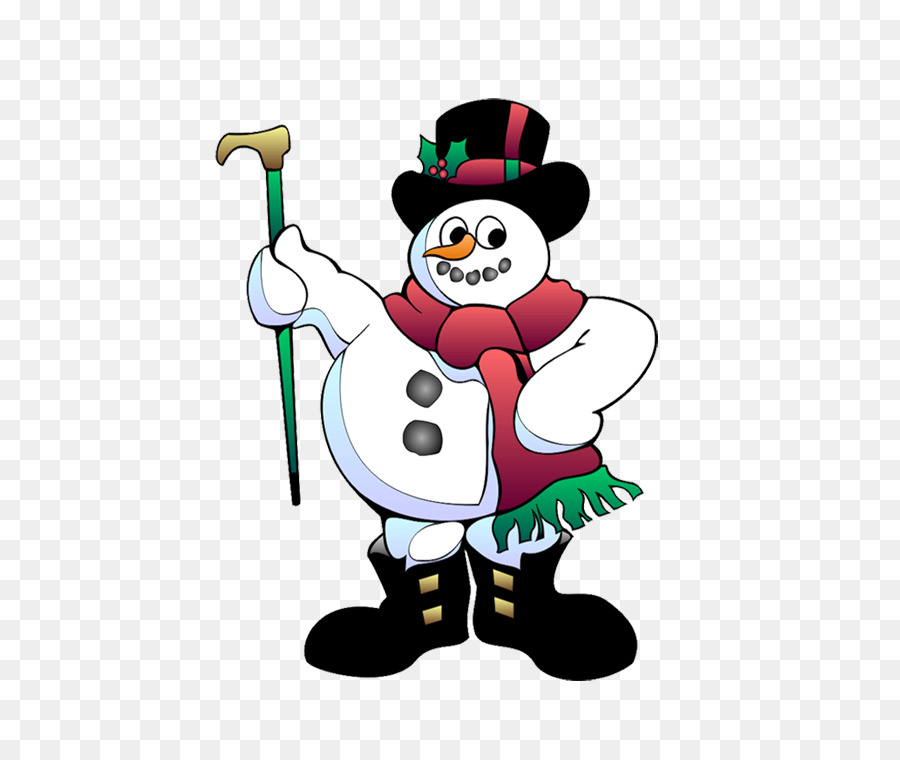 Snowman Hoạt Hình Giáng Sinh - Snowman nạng