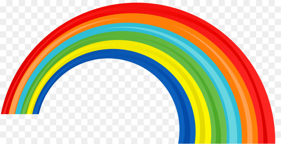 Arcobaleno Clip art - arcobaleno png trasparenti immagini