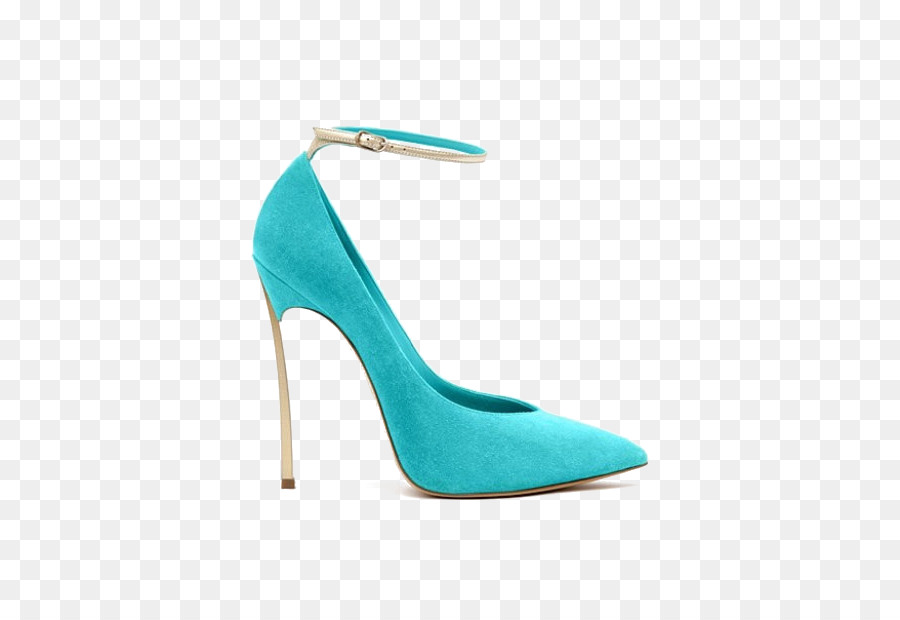 Schuh mit Hohen Absätzen Schuhe Pantolette Sandale - Blau temperament heels
