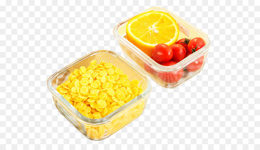 Bento-Hartglas Lunchbox - Glass-box-Zutaten
